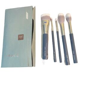 Laruce Blue 5 pc Makeup Brush Set